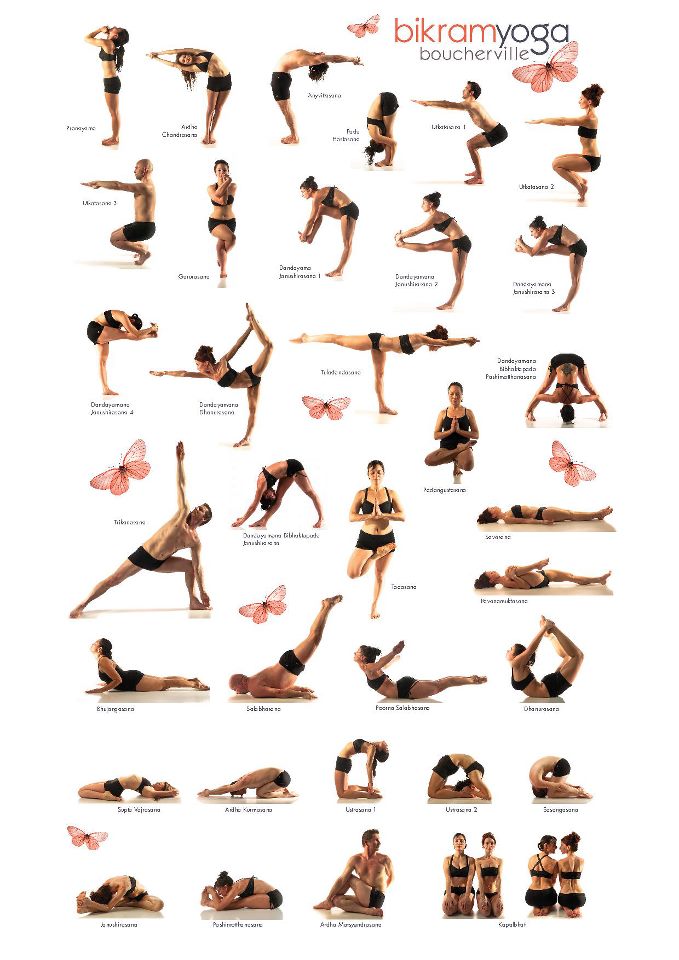 copyright images  en  boucherville la séquence sequence yoga poses yoga yoga bikram  bikram